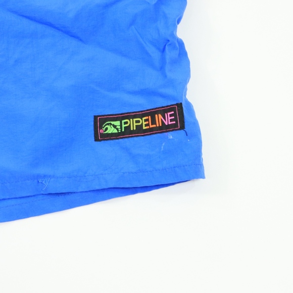 Vtg 90s Pipeline Mens Large Spell Out Swim Trunks - Picture 2 of 7
